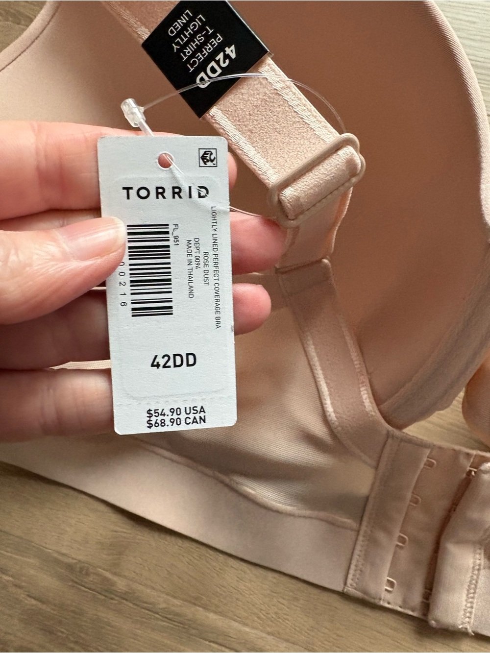 NWT Torrid T-Shirt Bra with Light Padding - Picture 7 of 7